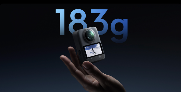 Osmo 360 với trọng lượng 183g