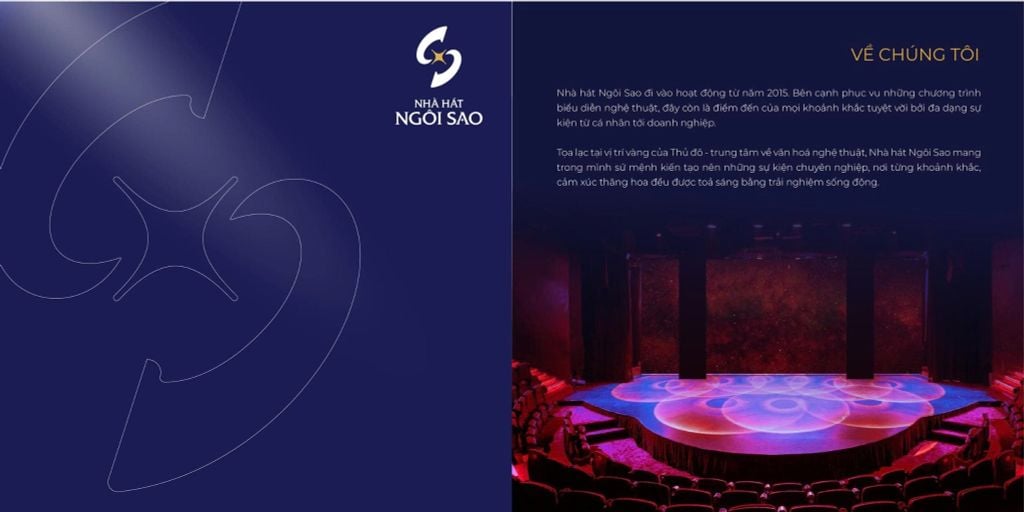 Nhà hát Ngôi Sao không gian để mọi sự kiện tỏa sáng