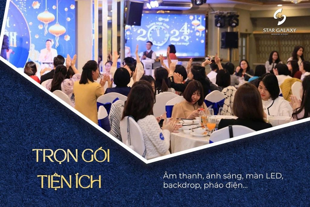 Dịch vụ tiệc trọn gói - chuyên nghiệp