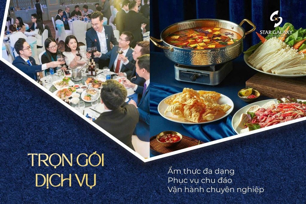 Ẩm thực trọn gói - đa dạng lựa chọn tùy theo ngân sách doanh nghiệp