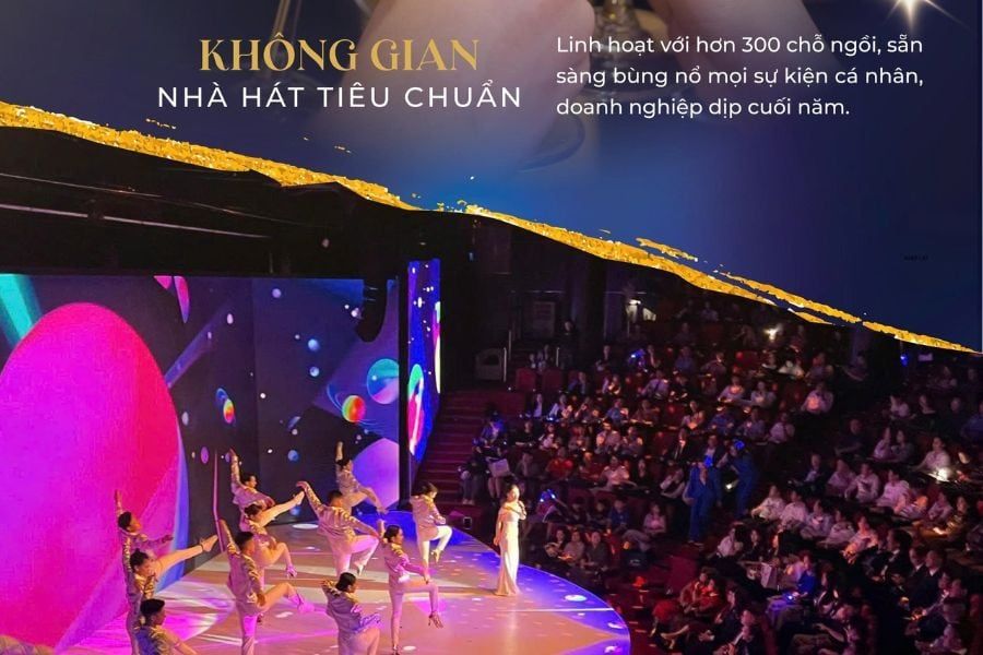 Không gian Nhà hát với hơn 300 chỗ ngồi