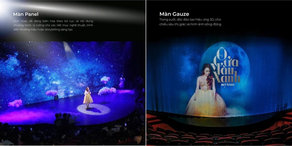 Nhà hát Ngôi Sao không gian để mọi sự kiện tỏa sáng