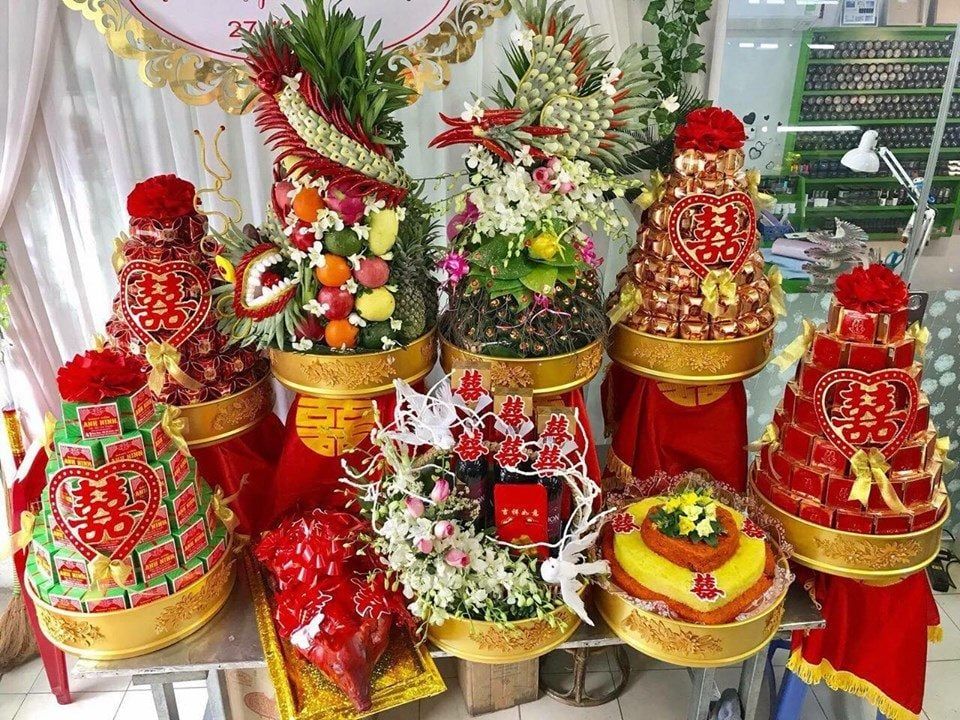 Ý nghĩa số 5 - 7 - 9 trong tráp ăn hỏi