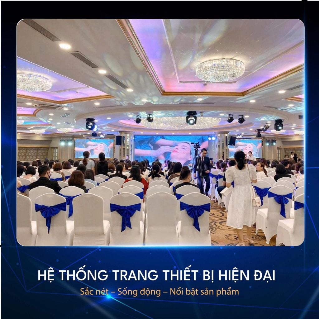 Hệ thống trang thiết bị hiện đại ấn tượng