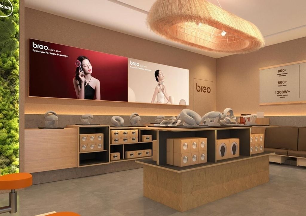 Không gian trải nghiệm đầy thư giãn của Breo Flagship Store