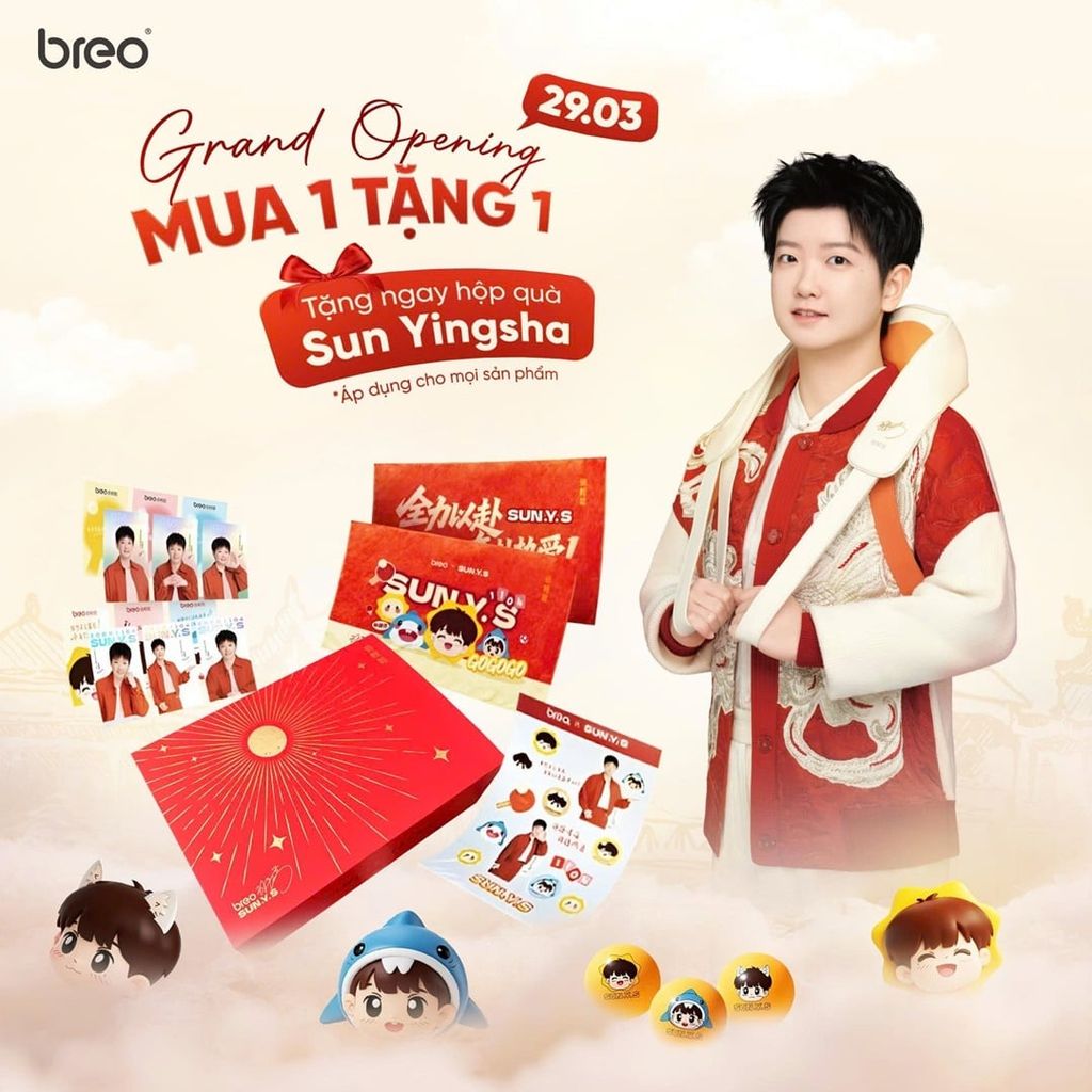 Nhân dịp khai trương, Breo Flagship Store có nhiều ưu đãi hấp dẫn cho khách hàng