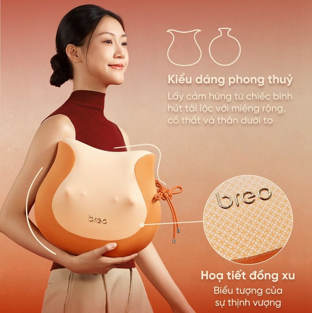 Breo Back 2F có thiết kế “Tài – Lộc” tinh tế, chuẩn quà Tết phong thủy