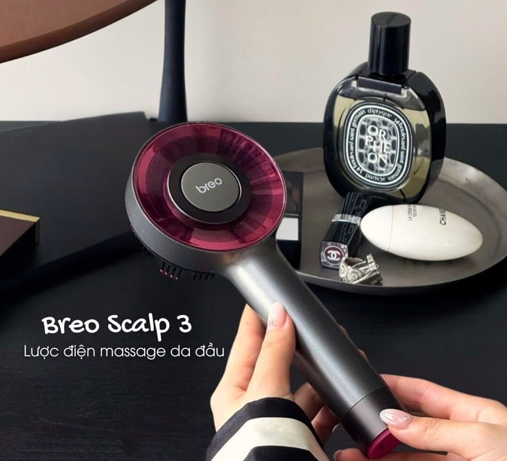 Lược điện Breo Scalp 3 có nhiều ưu điểm nổi bật