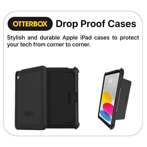 Drop Proof Cases product image showing protective cases for iPad.
