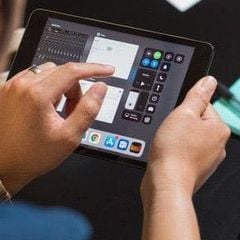 Shield icon with a padlock in the center, representing security.