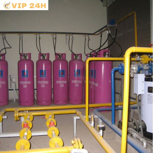 setup hệ thống gas công nghiệp