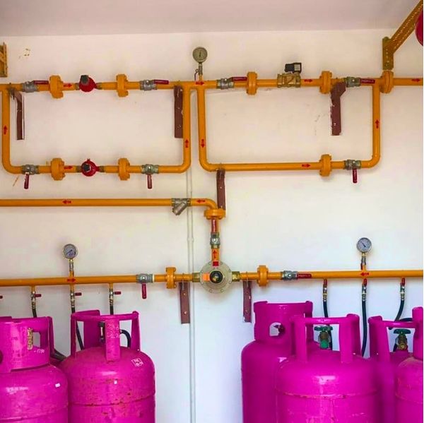 setup hệ thống gas công nghiệp