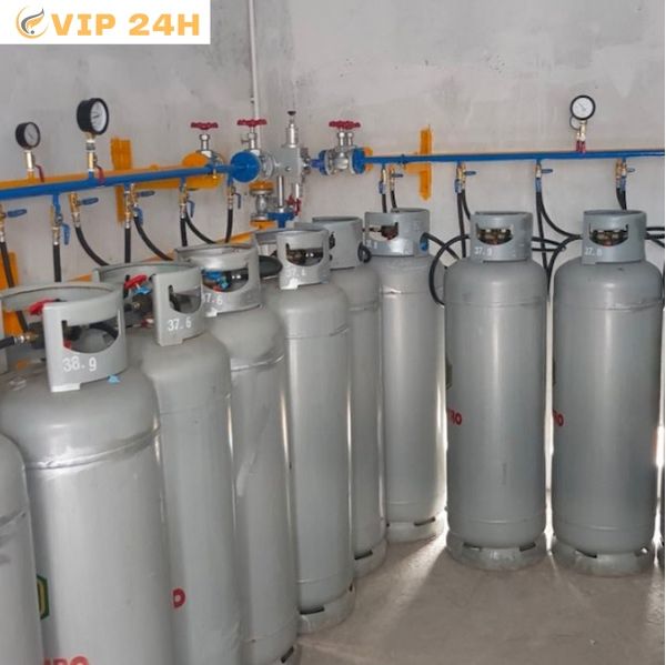 setup hệ thống gas công nghiệp