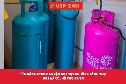 Cửa Hàng Giao Gas Tận Nơi Tại Phường bình thọ