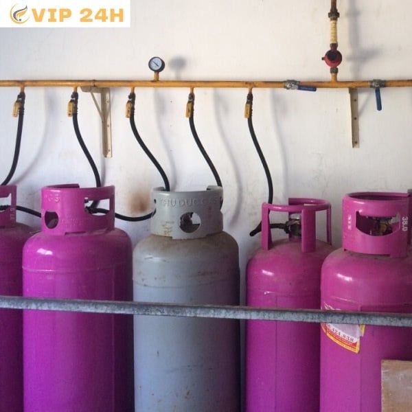 gas công nghiệp cho nhà hàng, xí nghiệp