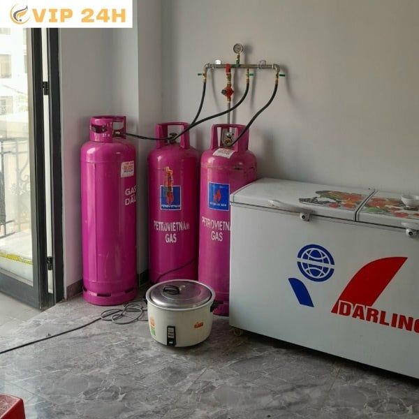 gas công nghiệp cho nhà hàng, xí nghiệp