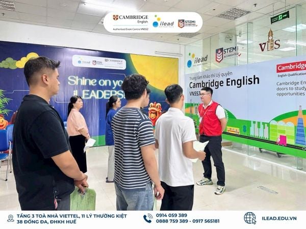 Thi thử Cambridge tại iLEAD AMA Huế