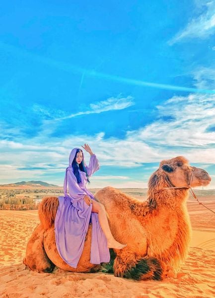Camel ride Vietnam