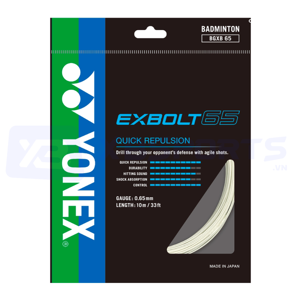 Cước Cầu Lông Yonex Exbolt 65 Chính Hãng | XBSPORTS