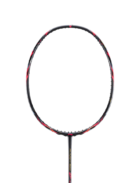 Vợt cầu lông Li-Ning BladeX 800 Power 2026 — góc nghiêng thân vợt và đầu vợt