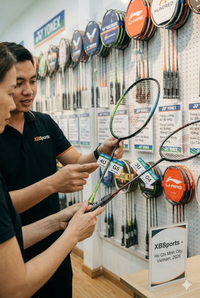 Điểm cân bằng quyết định vợt nặng đầu hay nhẹ đầu — từ đó ảnh hưởng trực tiếp đến lối chơi của bạn.