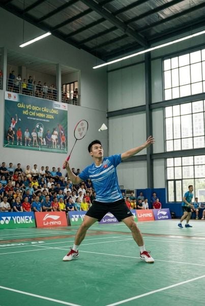 Kỹ thuật forehand smash cầu lông — tư thế đập cầu chuẩn