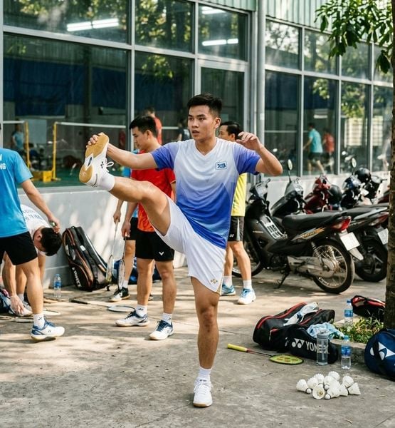 . Khởi động đủ — tối thiểu 10 phút
