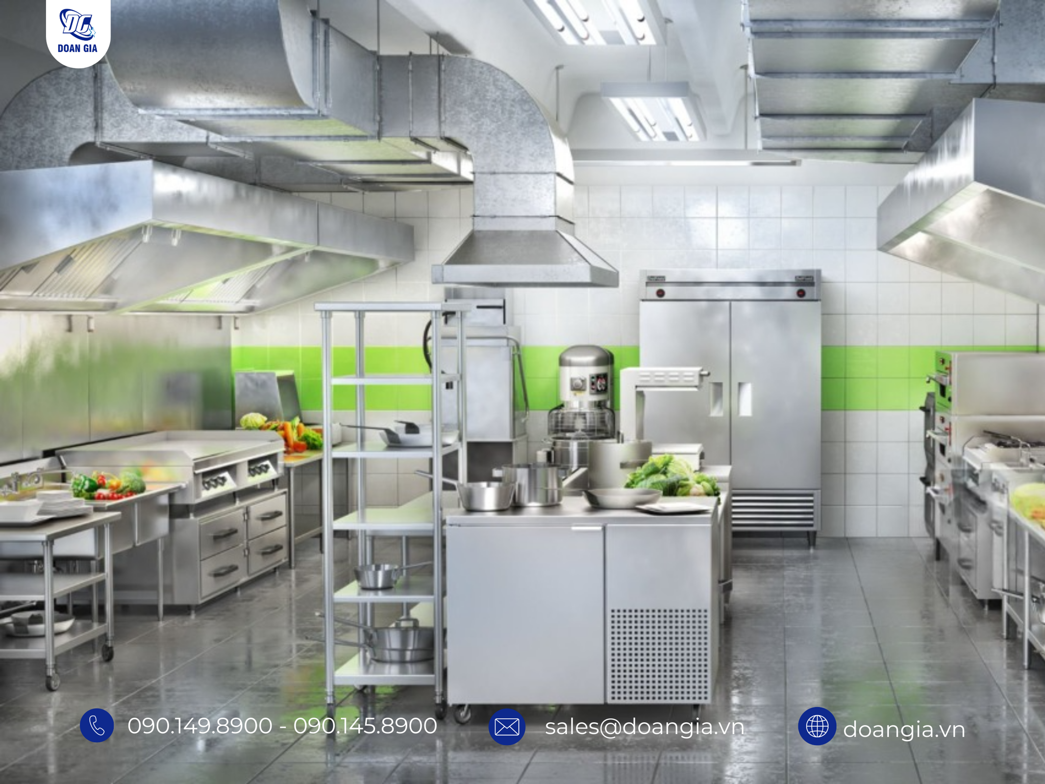 chụp hút mùi nhà hàng