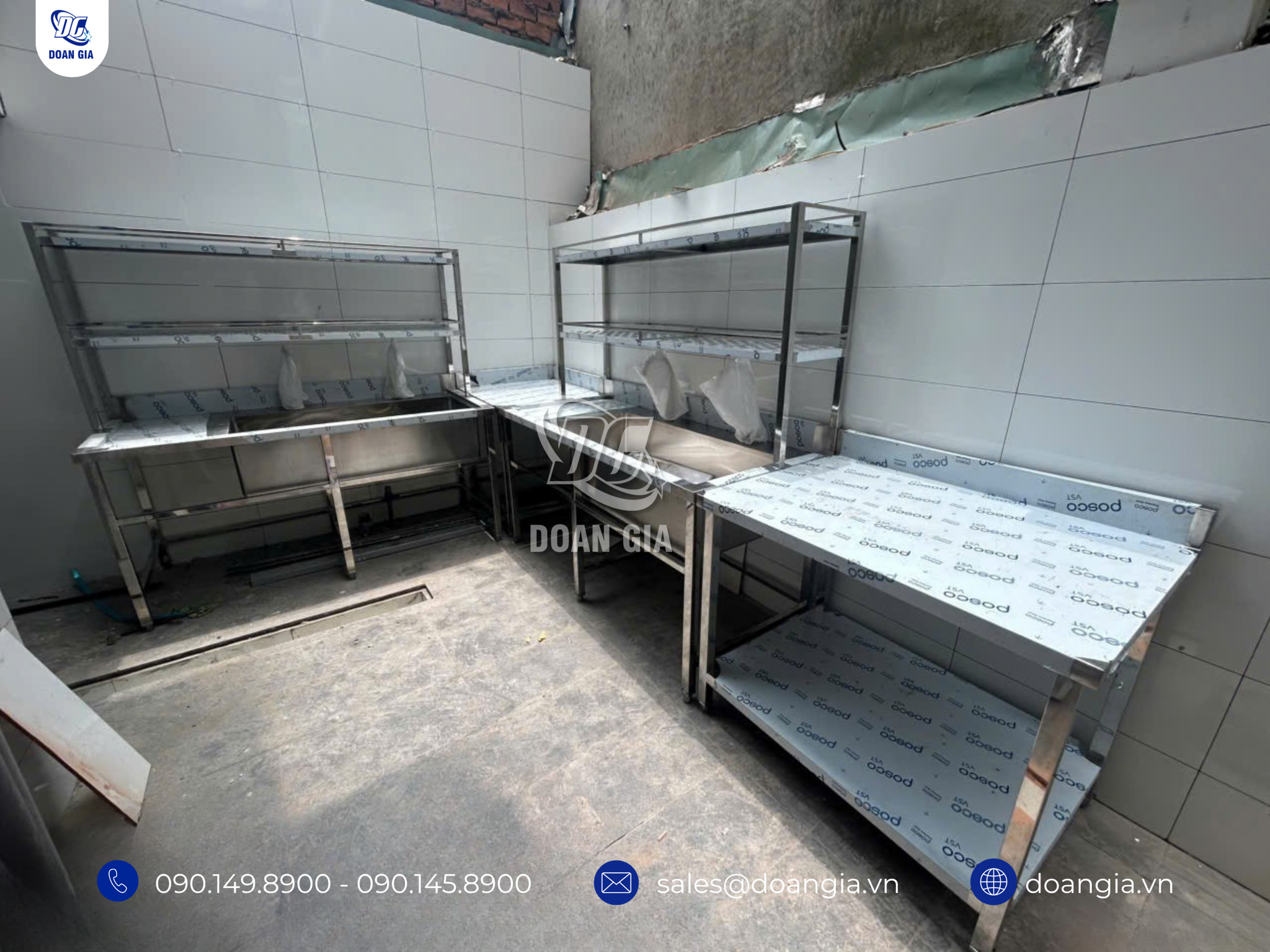thiết kế thi công bếp