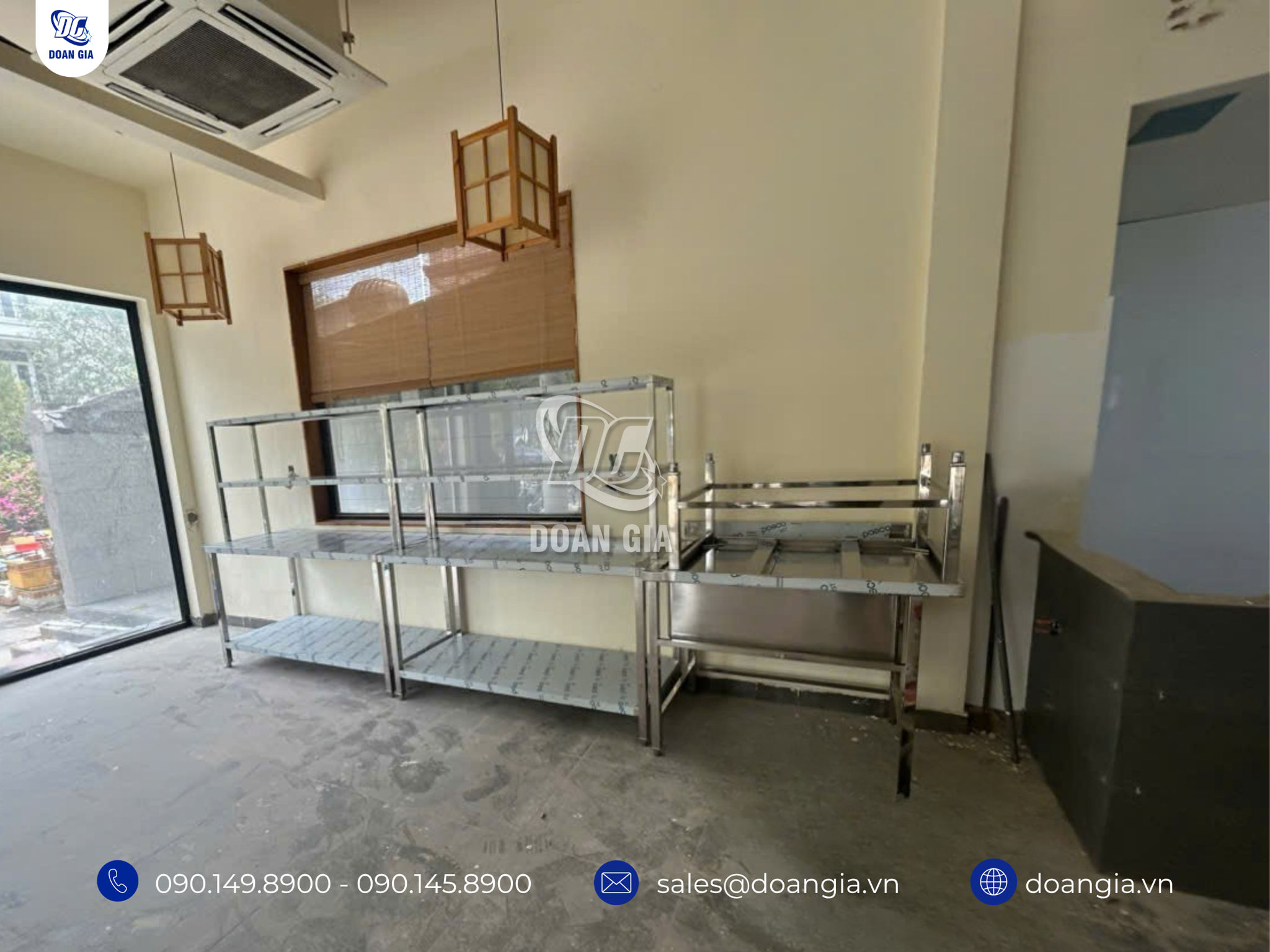 thiết bị inox nhà bếp