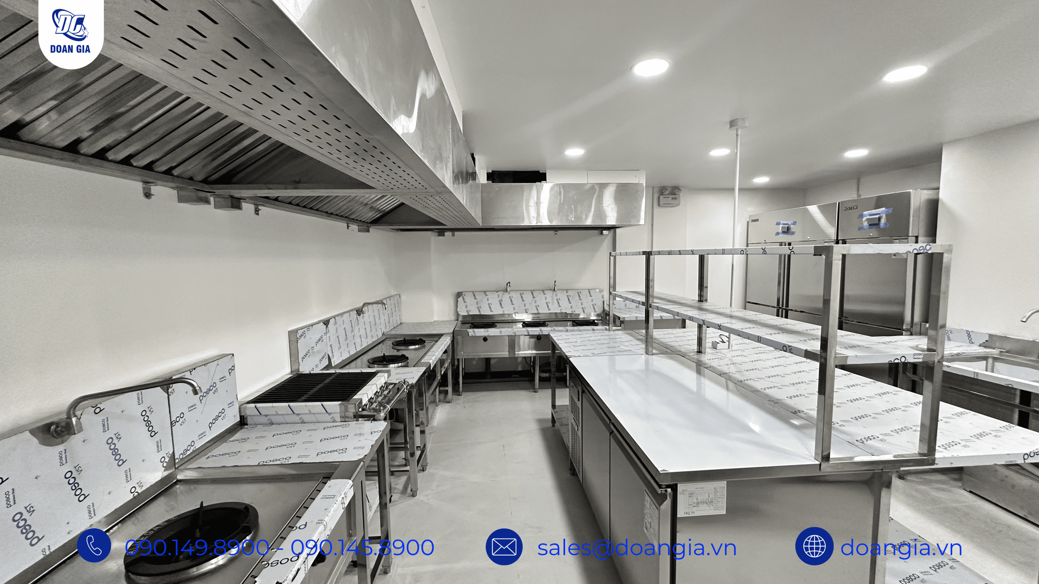 thiết kế bếp nóng