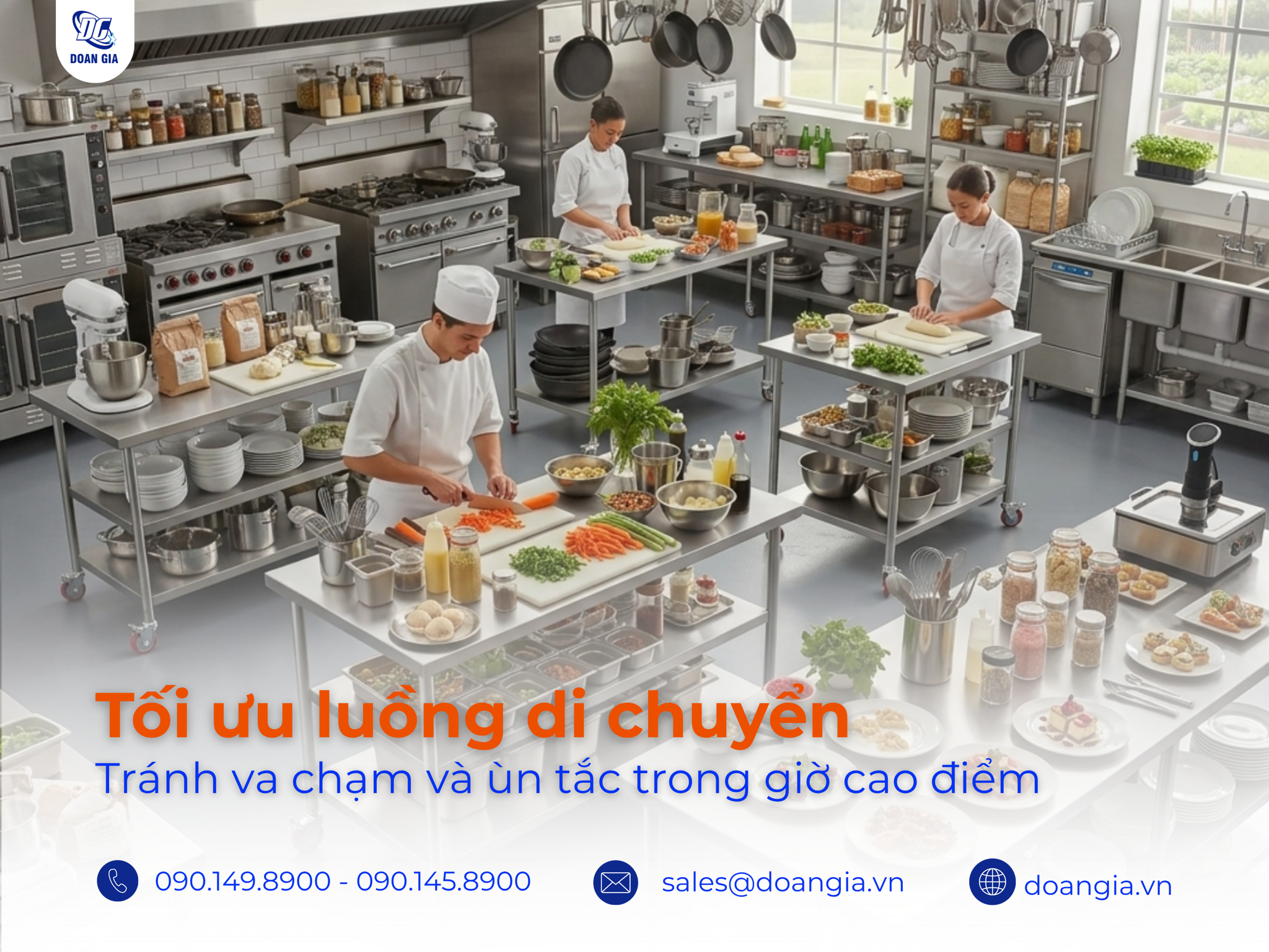 quy chuẩn thiết kế bếp nhà hàng