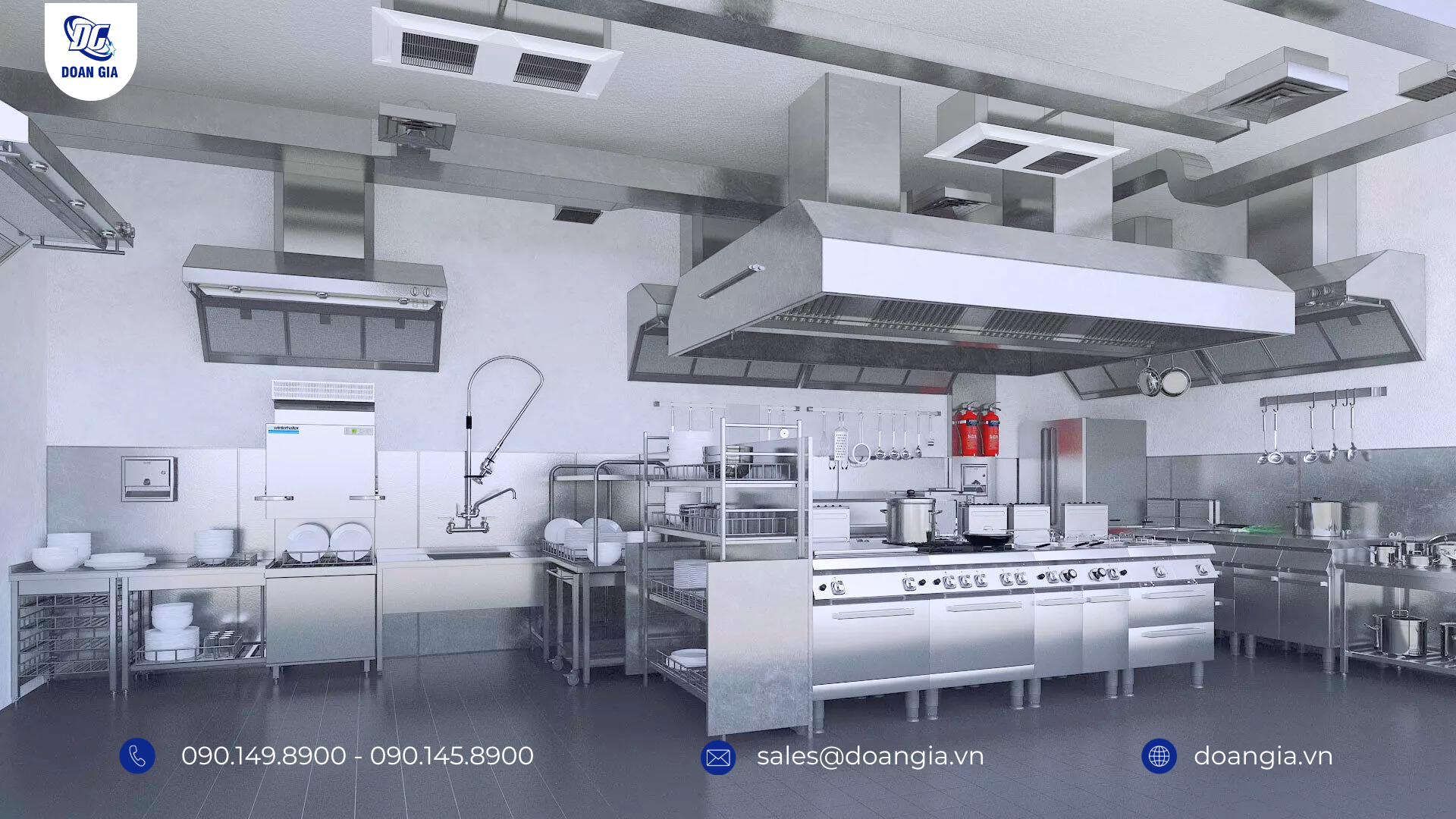 bản vẽ thiết kế bếp nhà hàng