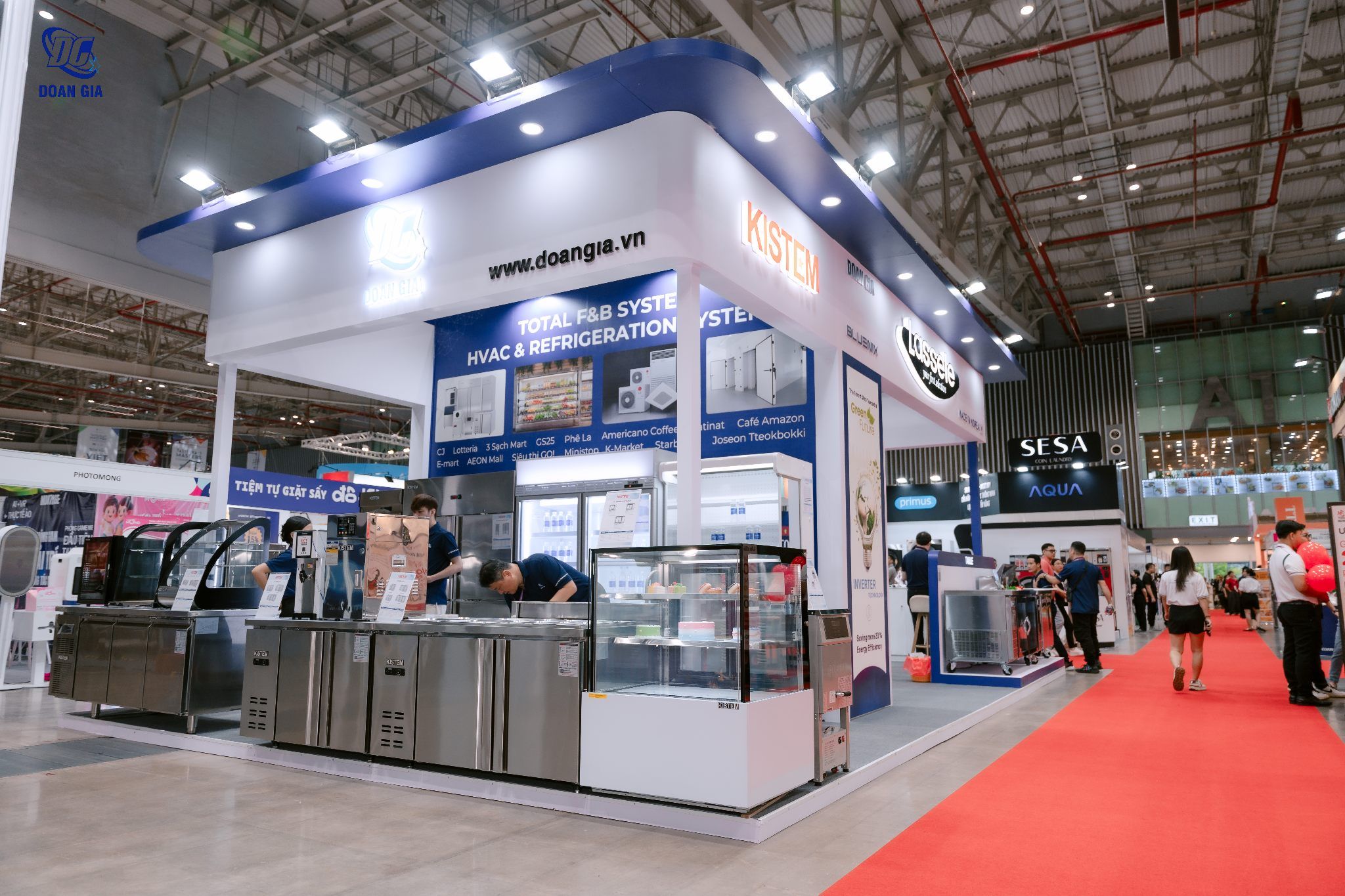 Đoàn Gia tham gia triển lãm VIETRF 2025