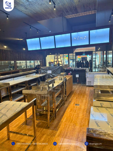 thiết bị bếp inox