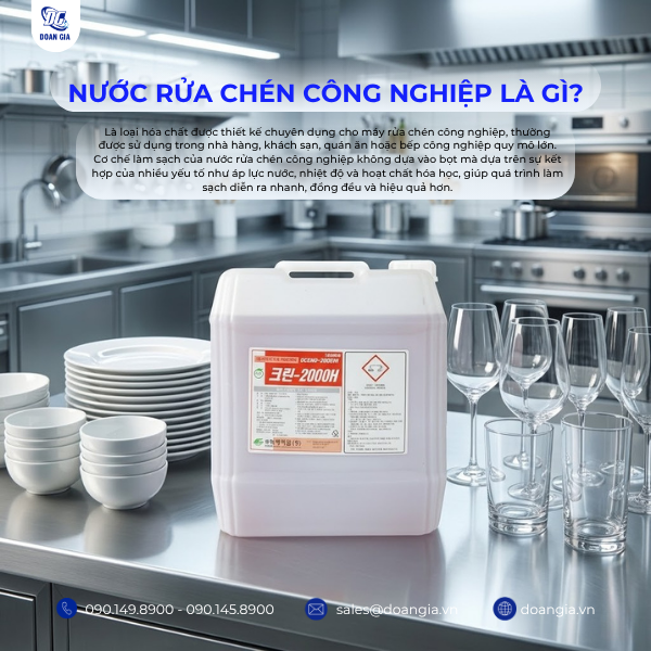 giới thiệu về nước rửa chén