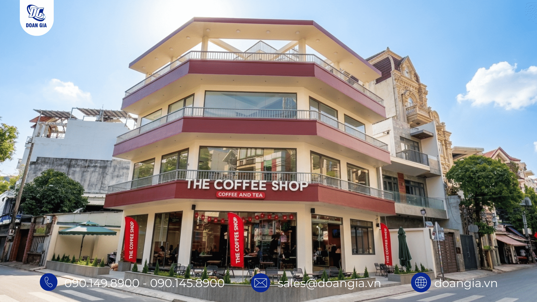 the coffee shop