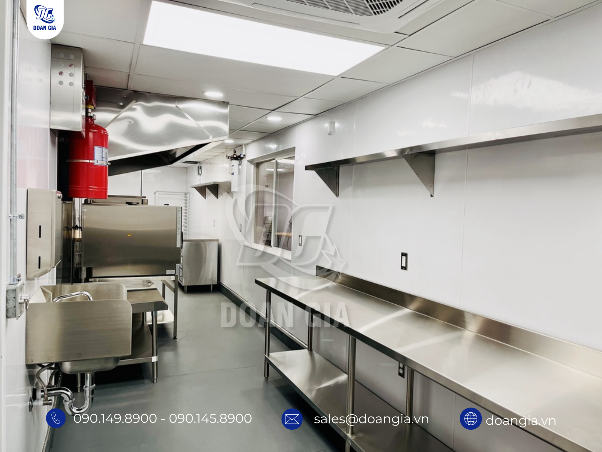 nguyên tắc thiết kế bếp 1 chiều