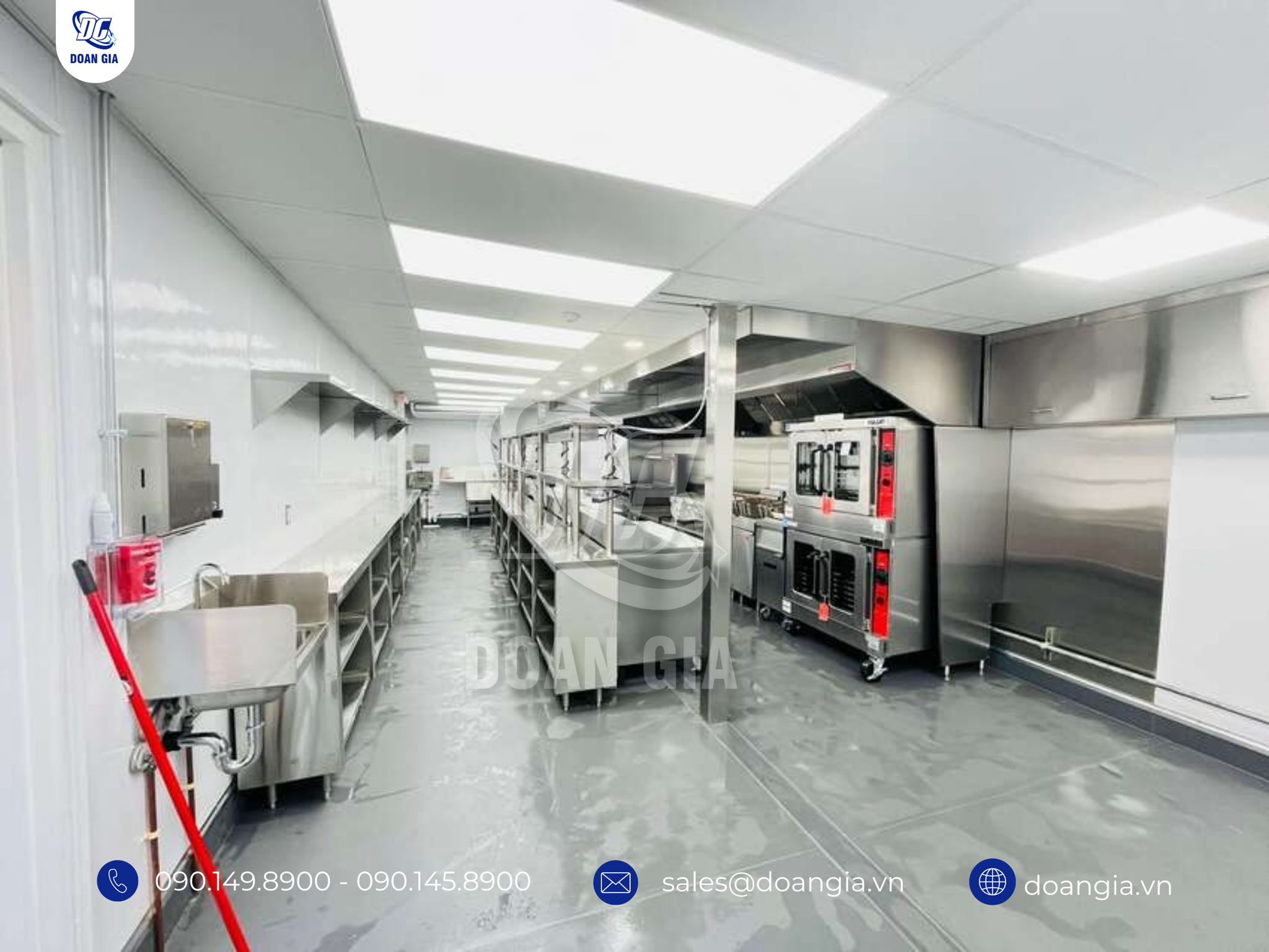 nguyên tắc thiết kế bếp nhà hàng