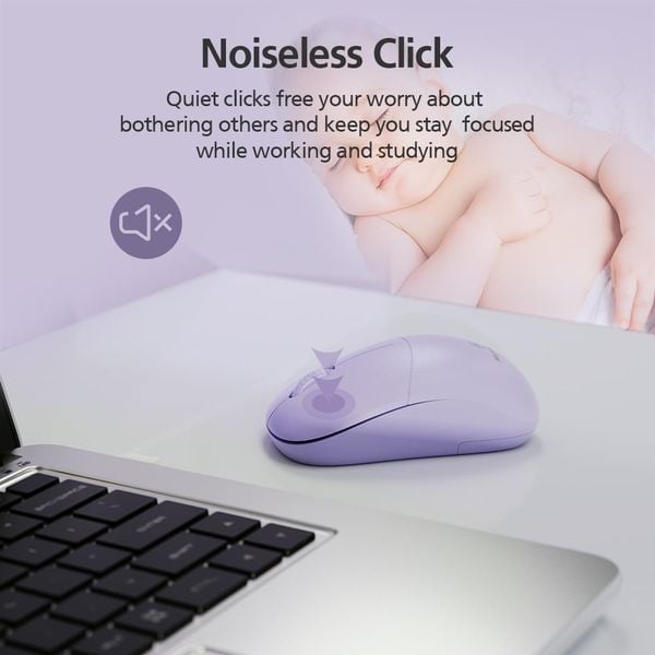 Chuột Micropack Silent phù hợp cho dân văn phòng