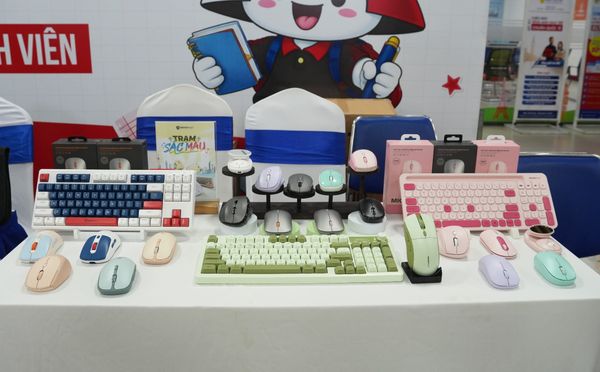 Gian hàng trưng bày Micropack tại IT THE OPEN DAY trường HUTECH