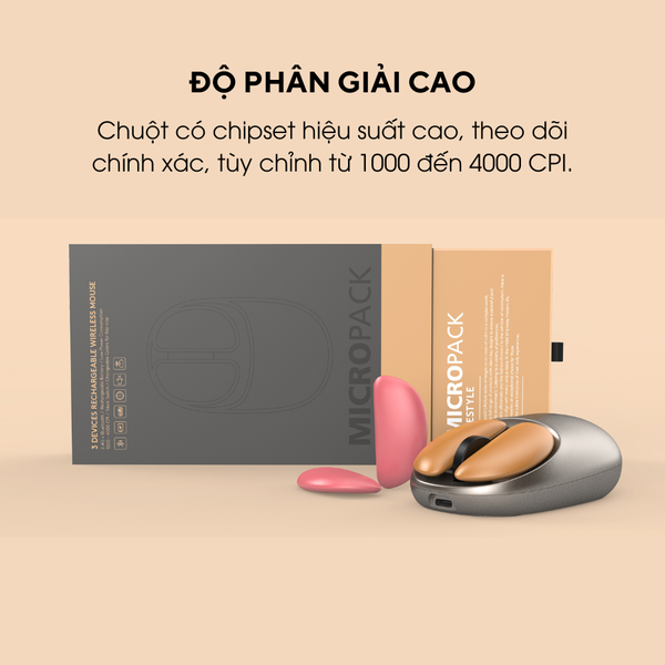 Chuột Micropack có độ nhạy CPI vượt trội