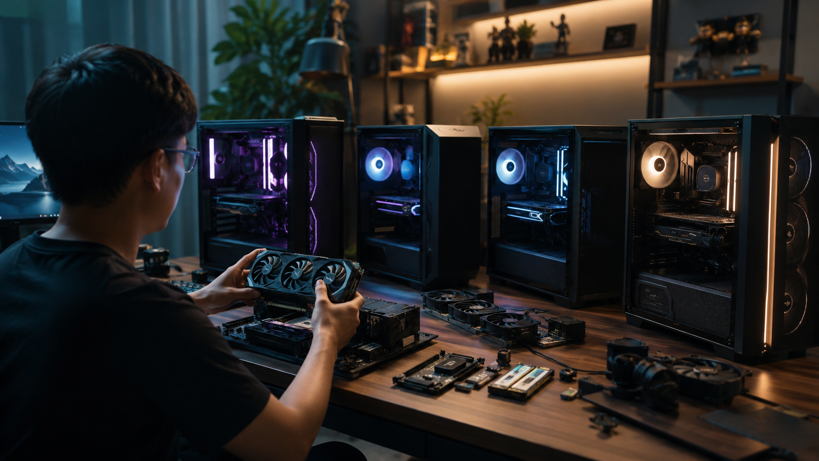 Build PC gaming 2026 theo ngân sách 15-40 triệu