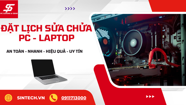 Đặt lịch sửa chữa máy tính và laptop