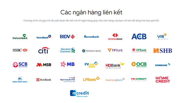 CHÍNH SÁCH TRẢ GÓP