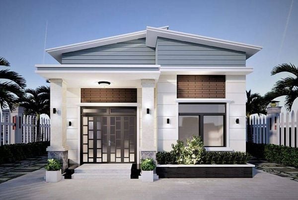 Báo giá nhà cấp 4 đẹp&nbsp;3 phòng ngủ đẹp