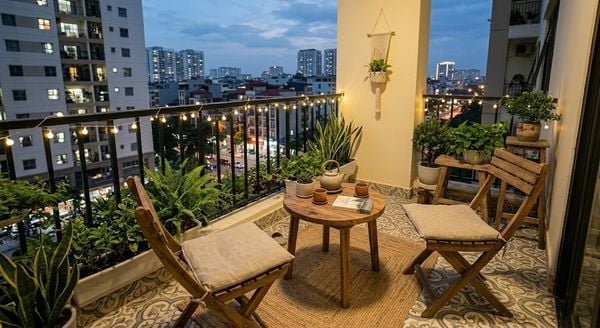 Bộ bàn ghế ban công nhỏ