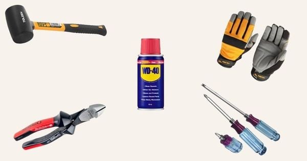 Cách tháo chân ghế xoay bằng dụng cụ