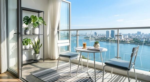 Nguyên tắc decor ban công nhỏ