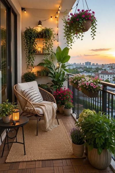 Hướng dẫn cách decor ban công nhỏ